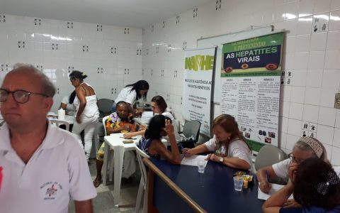 NAPHE realiza testagem em PASTORAL SANTO AFONSO DE LIGÓRIO  no dia 24/10/2018.