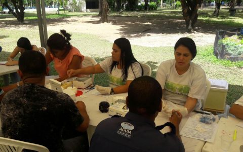 NAPHE realiza testagem no Parque da Jaqueira em 26/07/2018