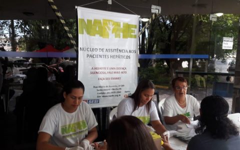 NAPHE realiza testagem em Sindicato dos Metroviários dia 28/03/2019