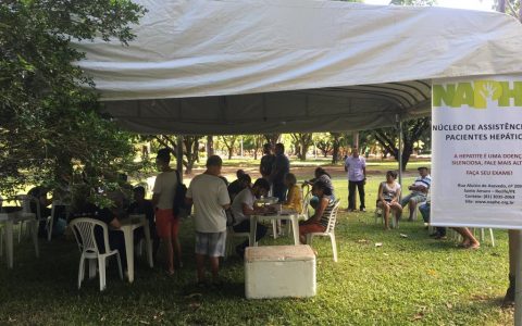 NAPHE realiza testagem no Parque da Jaqueira, dia 17/07/2019