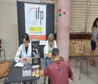 NAPHE realiza testagem rápida para as Hepatites na Faculdade Católica