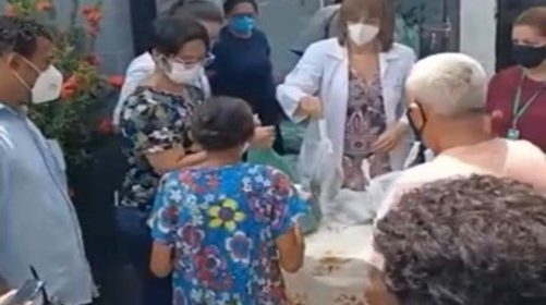 NAPHE realiza entrega de cestas básicas para a Celebração da Páscoa para a Comunidade João de Barros