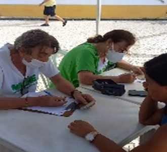 NAPHE realiza testagem rápida para as Hepatites no Pátio do Carmo